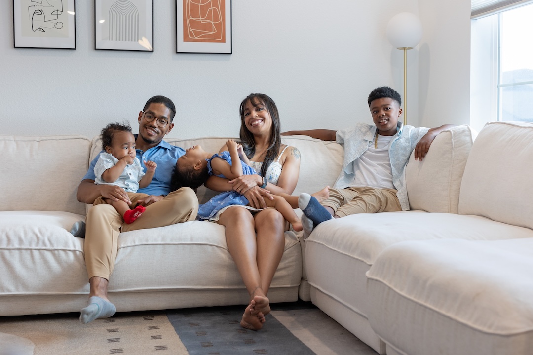 Nahjee and Neecie Maybin and family